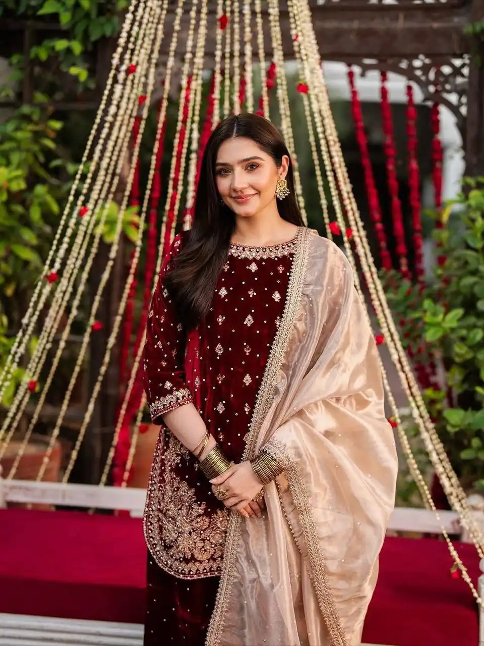 KF 1707 Maroon with Embroidery Work & Lace Work Viscose Velvet Salwar Suit . Introductory Price ₹2399. Delivery 4-6 Working Days. Shop now. | Jump Suits, Straight Suits, Casual Suits, Creative suits, Designer Suits, Palazzo Suits, Party Wear Suits, Patiala Suits, Salwar suit