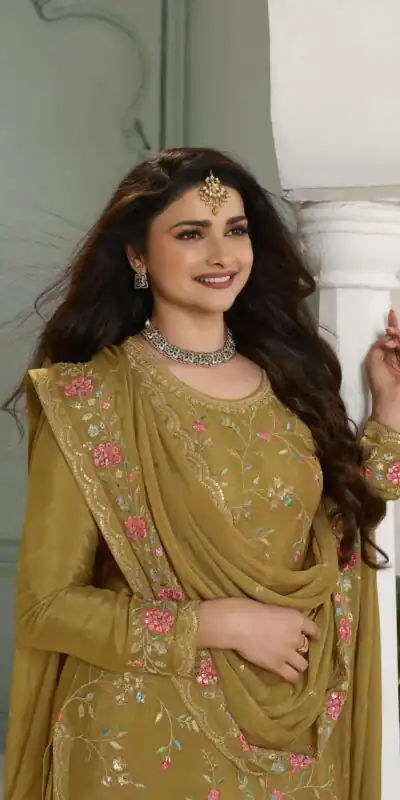 FC AVANTI 66301 Mustered Chinon Salwar Suit Perfect for Wedding, Party, Traditional Day, Durga Puja, Makar Sankranti – . Get it for ₹3049. Delivery 4-6 Wor | Jump Suits, Straight Suits, Casual Suits, Creative suits, Designer Suits, Palazzo Suits, Party Wear Suits, Patiala Suits, Salwar suit