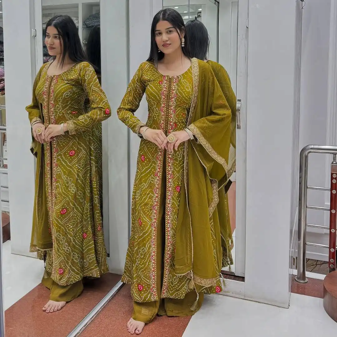 ST 201 Mustered Faux Georgette Salwar Suit with Sequins Work & Embroidery Work. Introductory Price ₹2099. Delivery 4-6 Working Days. Shop now. | Jump Suits, Straight Suits, Casual Suits, Creative suits, Designer Suits, Palazzo Suits, Party Wear Suits, Patiala Suits, Salwar suit