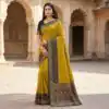MB 6140 Mustered in Color Pochampalli Silk Lace Work & Zari Work Saree . Get it for ₹2049. Delivery 4-6 Working Days. Shop now. | Bollywood Sarees, Creative Sarees, Designer Sarees, Embroidered Sarees, Ethnic Saree, Modern Digital sarees, Party Wear Sarees, Sarees