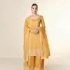 FC ISHITAA Mustered in Tissue Crush Embroidery Work Salwar Suit . Festive Deal ₹3299. Delivery 4-6 Working Days. Shop now. | Jump Suits, Straight Suits, Tops & Bottoms, Track Suits, Trendy Wear, Casual Suits, Creative suits, Designer Suits, Palazzo Suits, Party Wear Suits, Patiala Suits, Salwar suit