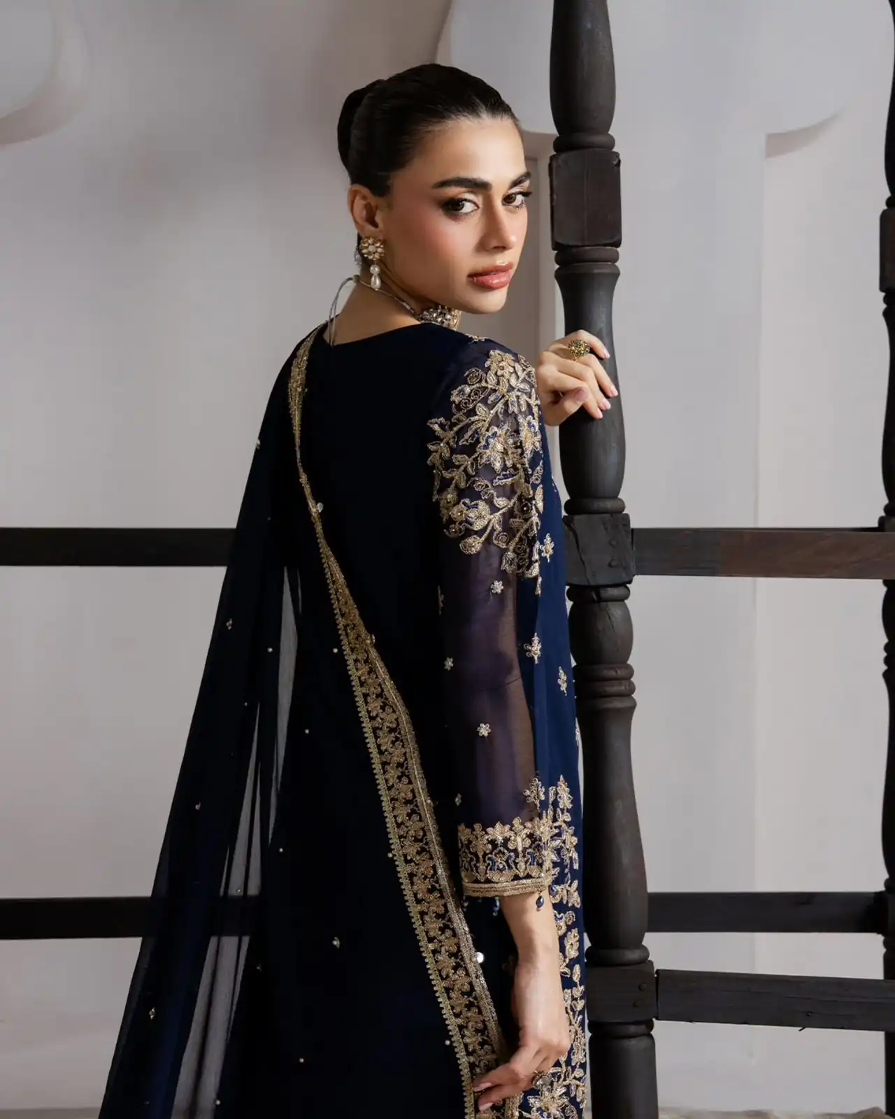 LG 2061 Navy Blue Organza Silk Salwar Suit with Embroidery Work. Exclusive Offer ₹2499. Delivery 4-6 Working Days. Shop now. | Jump Suits, Straight Suits, Casual Suits, Creative suits, Designer Suits, Palazzo Suits, Party Wear Suits, Patiala Suits, Salwar suit