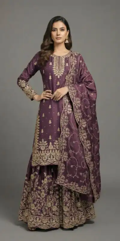 SRK 5319 Onion in Organza Silk Embroidery Work & Lace Work Salwar Suit . Now at just ₹2549. Delivery 4-6 Working Days. Shop now. | Jump Suits, Straight Suits, Casual Suits, Creative suits, Designer Suits, Palazzo Suits, Party Wear Suits, Patiala Suits, Salwar suit