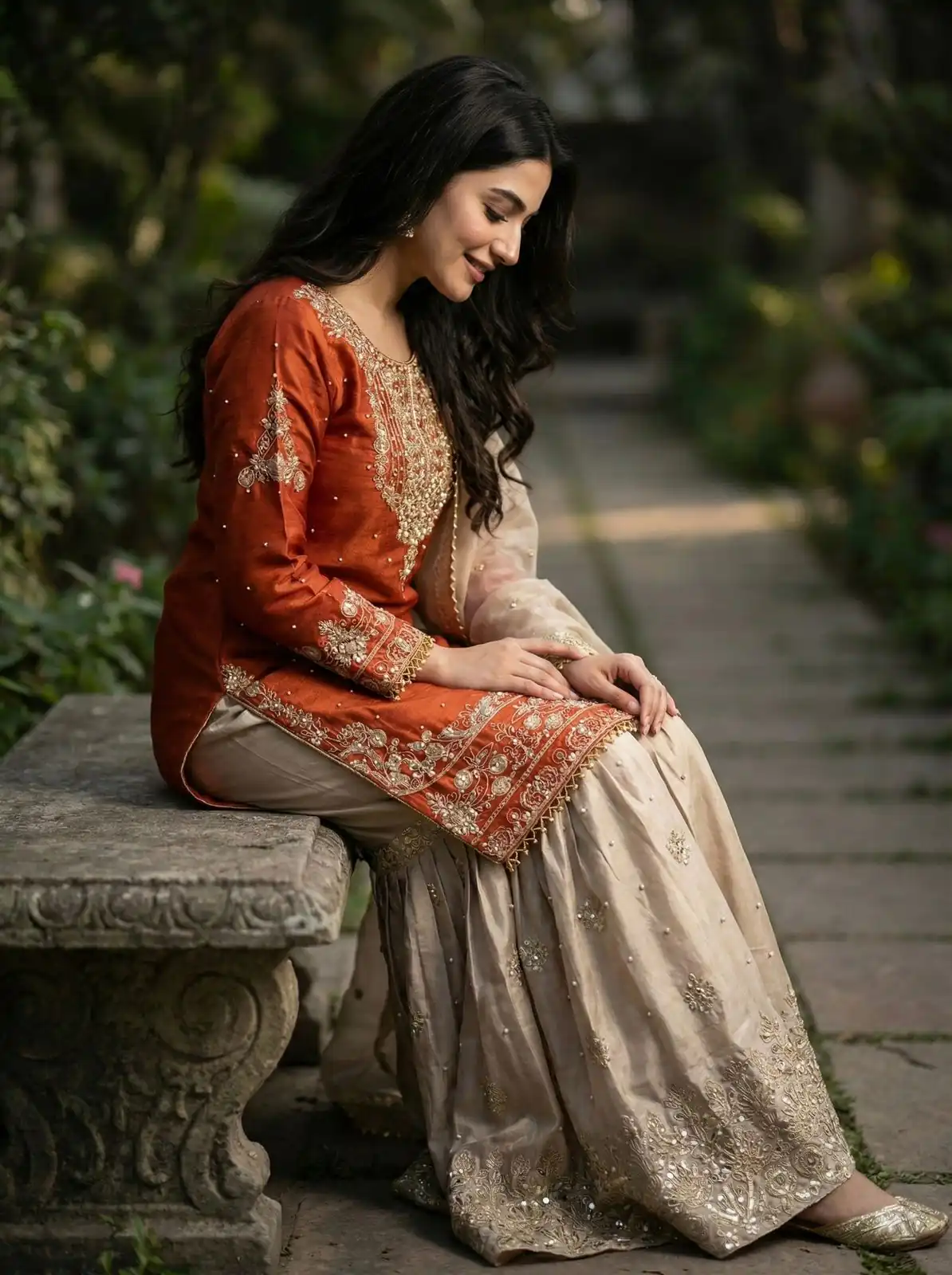 SR 1694 Orange Organza Silk Salwar Suit with Embroidery Work & Lace Work. Exclusive Offer ₹1999. Delivery 4-6 Working Days. Shop now. | Jump Suits, Straight Suits, Casual Suits, Creative suits, Designer Suits, Palazzo Suits, Party Wear Suits, Patiala Suits, Salwar suit