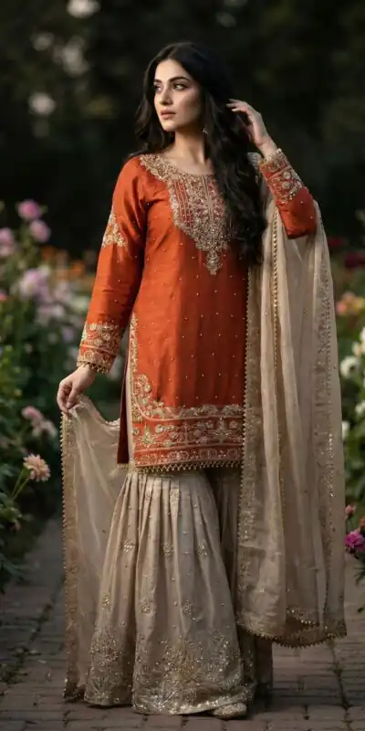 SR 1694 Orange Organza Silk Salwar Suit with Embroidery Work & Lace Work. Exclusive Offer ₹1999. Delivery 4-6 Working Days. Shop now. | Jump Suits, Straight Suits, Casual Suits, Creative suits, Designer Suits, Palazzo Suits, Party Wear Suits, Patiala Suits, Salwar suit