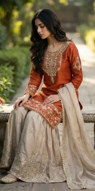 SR 1694 Orange Organza Silk Salwar Suit with Embroidery Work & Lace Work. Exclusive Offer ₹1999. Delivery 4-6 Working Days. Shop now. | Jump Suits, Straight Suits, Casual Suits, Creative suits, Designer Suits, Palazzo Suits, Party Wear Suits, Patiala Suits, Salwar suit