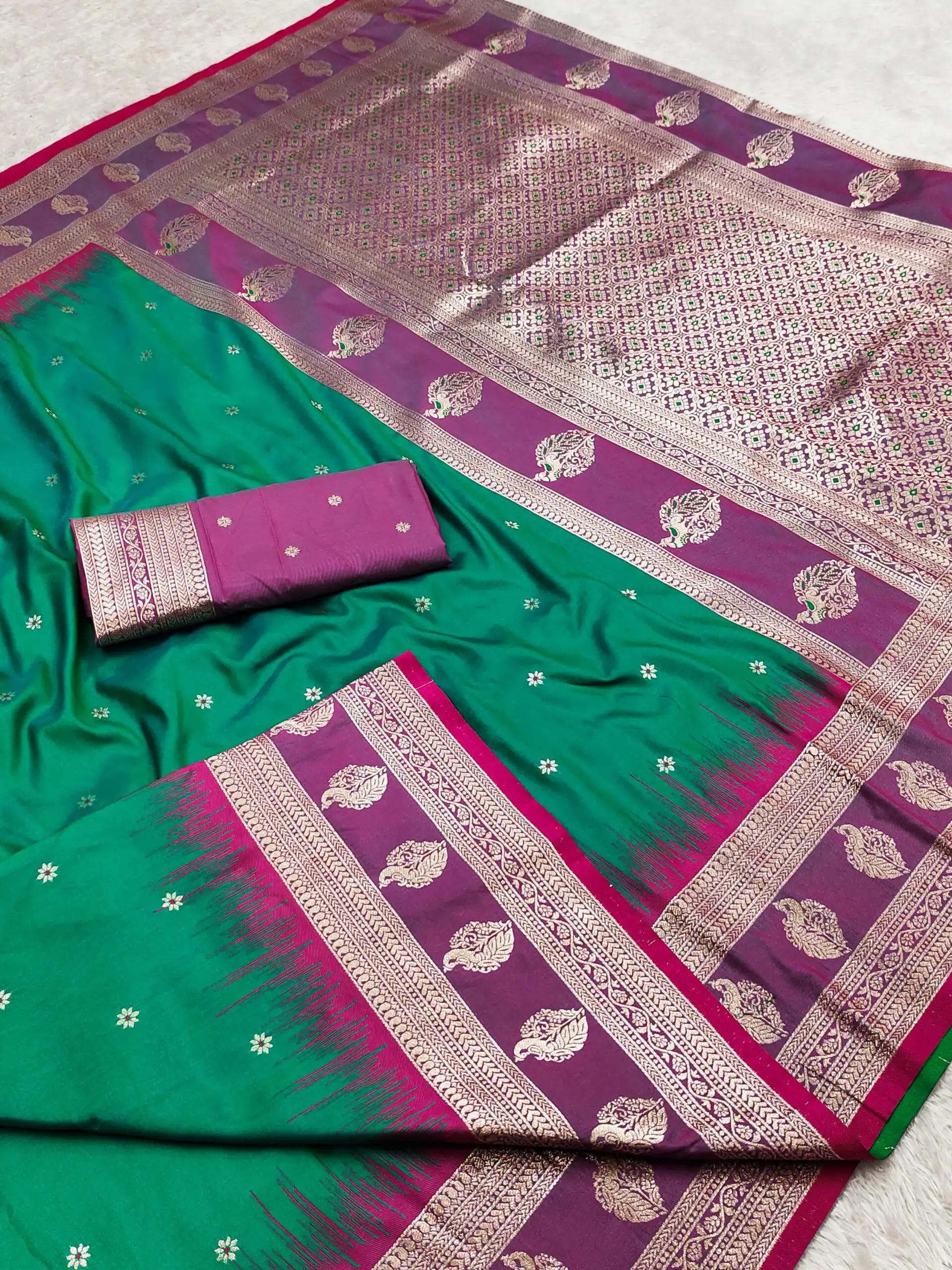 MB 188 Parrot Green in Banarasi Silk Zari Work & Lace Work Saree .Wedding, Party, Festive, Events, Now at just ₹2049. Delivery 4-6 Working Days. Shop now. | Bollywood Sarees, Creative Sarees, Designer Sarees, Embroidered Sarees, Ethnic Saree, Modern Digital sarees, Party Wear Sarees, Sarees