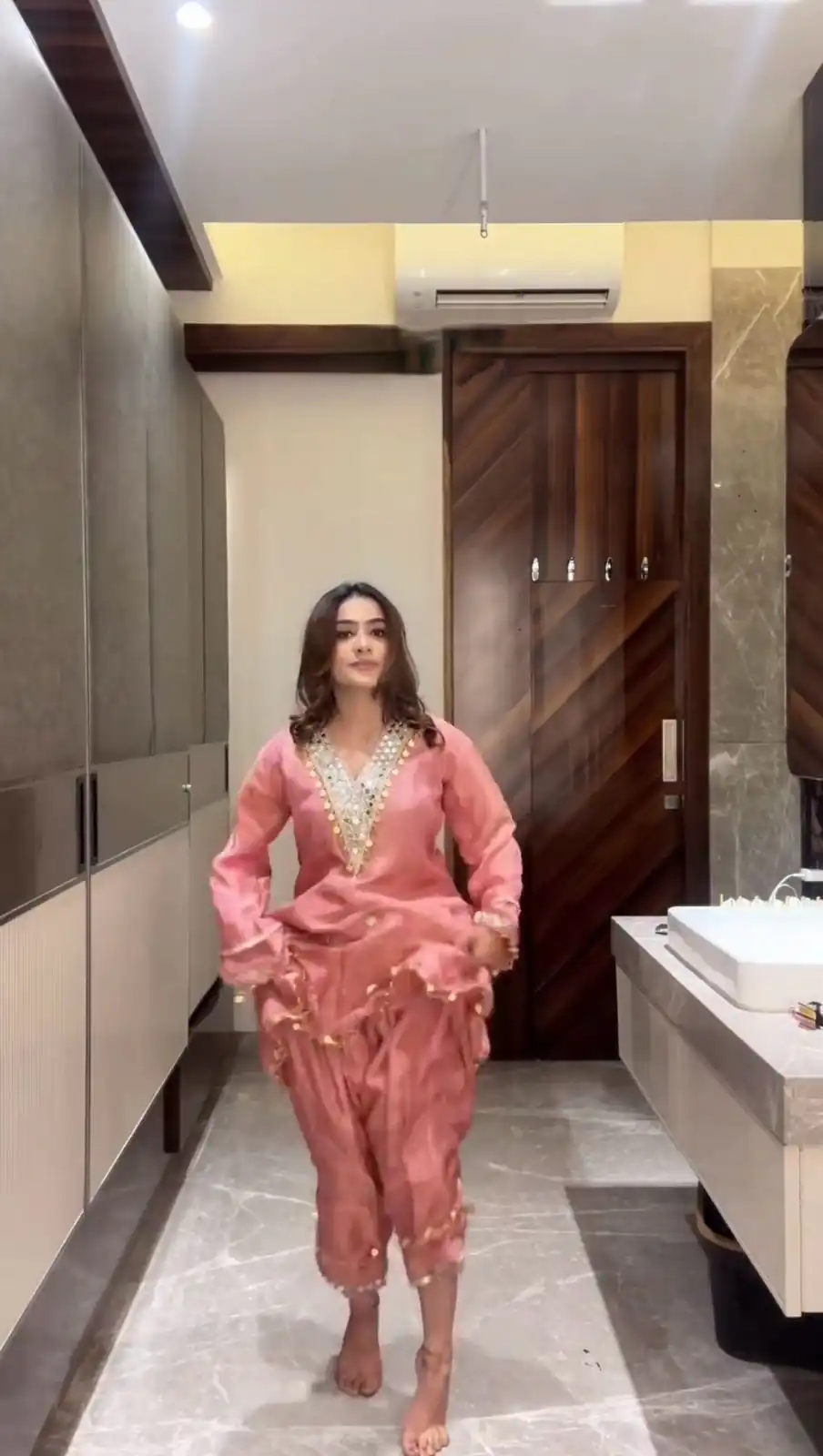 LG 2067 Peach Coss Moss Salwar Suit with Embroidery Work & Mirror Work. Affordable Price ₹2099. Delivery 4-6 Working Days. Shop now. | Jump Suits, Straight Suits, Casual Suits, Creative suits, Designer Suits, Palazzo Suits, Party Wear Suits, Patiala Suits, Salwar suit