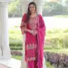 KA 1219 Pink Faux Blooming Salwar SuitPerfect for Wedding, Party, Pongal, Baisakhi, Housewarming – . Now at just ₹2149. Delivery 4-6 Working Days. | Jump Suits, Straight Suits, Casual Suits, Creative suits, Designer Suits, Palazzo Suits, Party Wear Suits, Patiala Suits, Salwar suit