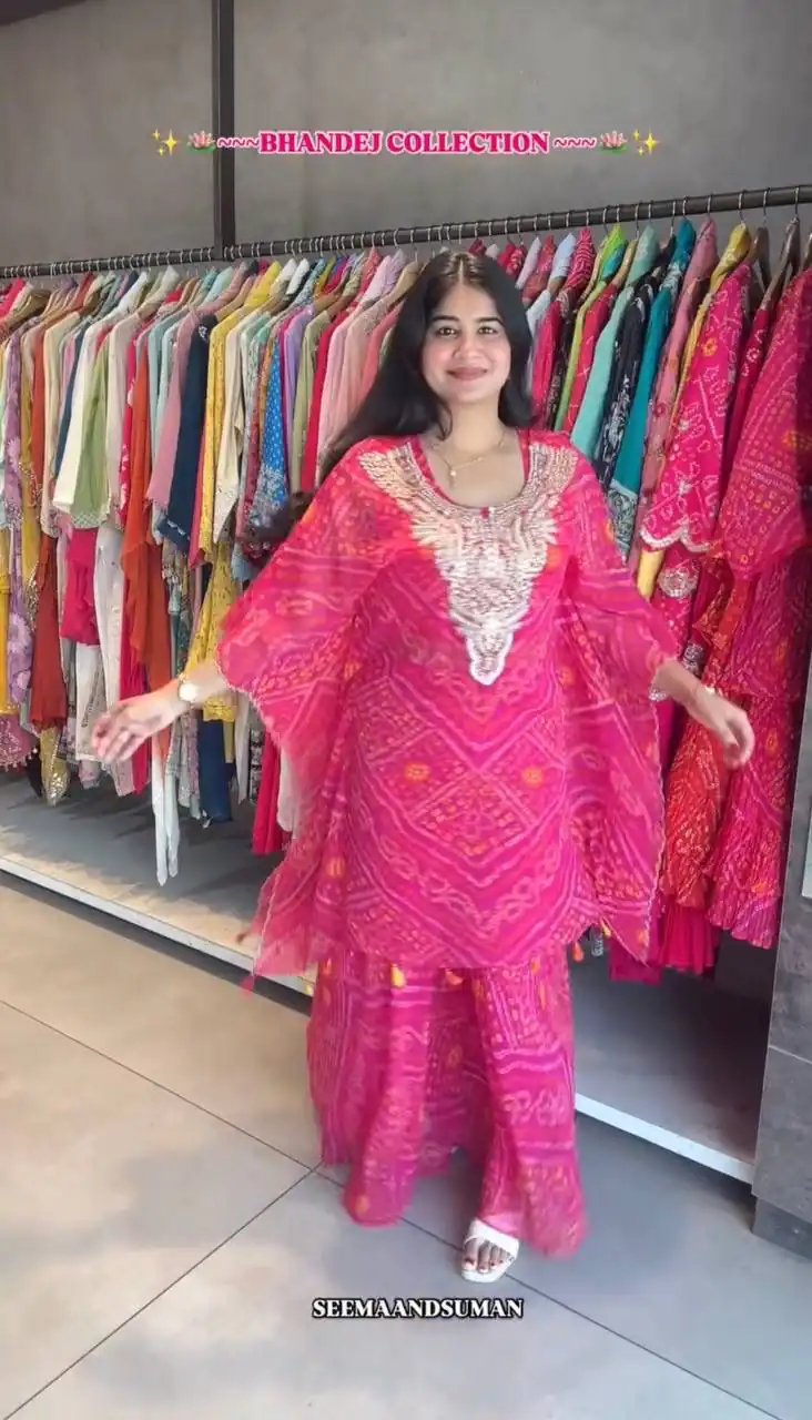 ST 226 Pink Color Georgette Salwar Suit with Embroidery Work. Introductory Price ₹1749. Delivery 4-6 Working Days. Shop now. | Jump Suits, Straight Suits, Casual Suits, Creative suits, Designer Suits, Palazzo Suits, Party Wear Suits, Patiala Suits, Salwar suit