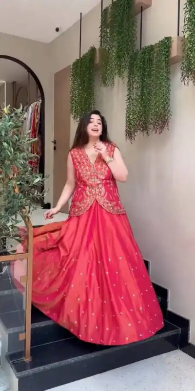 PC 554 Pink Color Simar Lehenga Choli with Embroidery Work. Online Exclusive Offer ₹3149. Delivery 4-6 Working Days. Shop now. | Bollywood Lehenga, Creative Lehenga, Designer Lehenga, Embroidered Lehenga, Lehenga, Party Wear Lehenga