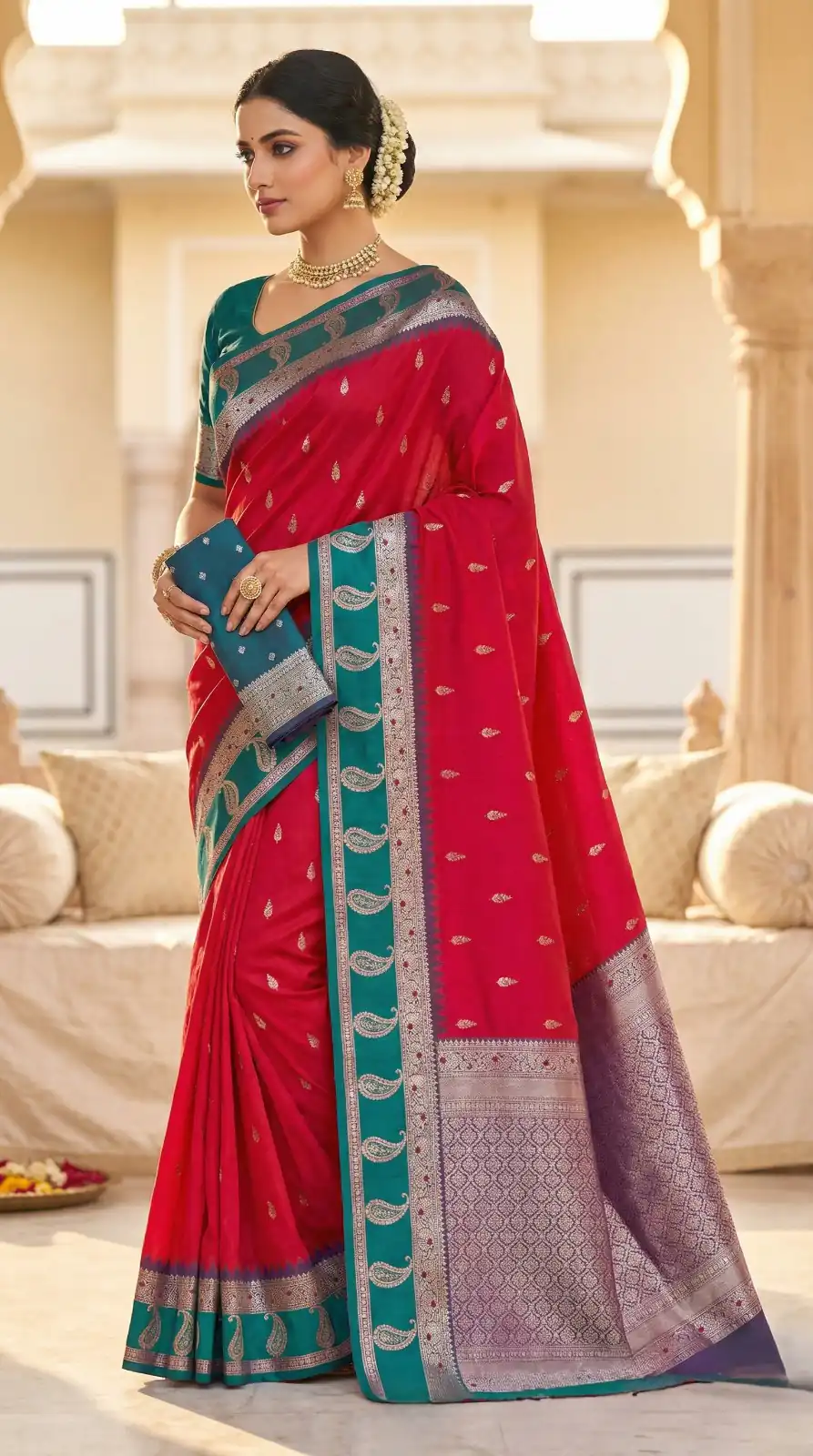 MB 187 Pink Color in Soft Banarasi Zari Work & Lace Work Saree . Available at ₹2049 only. Delivery 4-6 Working Days. Shop now. | Bollywood Sarees, Creative Sarees, Designer Sarees, Embroidered Sarees, Ethnic Saree, Modern Digital sarees, Party Wear Sarees, Sarees