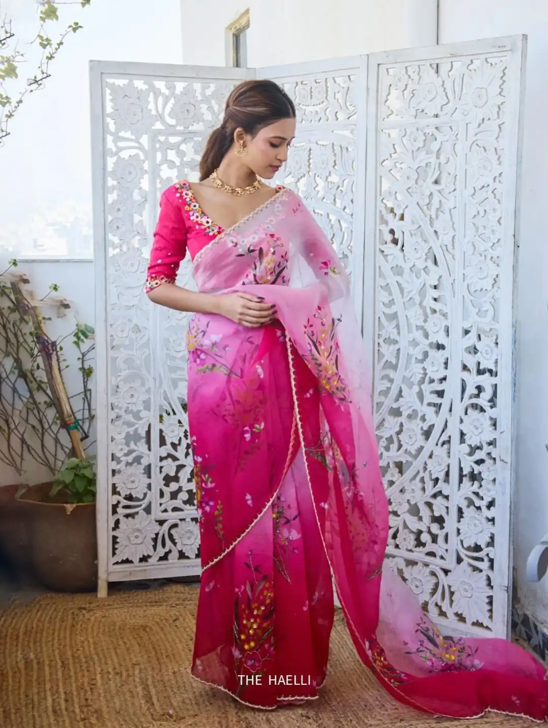 NC 5516 Pink oft Tebby Silk Saree. Perfect for Wedding, Party, Onam, Family Gatherings, Mehendi – Festive Deal ₹2499. Delivery 4-6 Working Days | Bollywood Sarees, Creative Sarees, Designer Sarees, Embroidered Sarees, Ethnic Saree, Modern Digital sarees, Party Wear Sarees, Sarees
