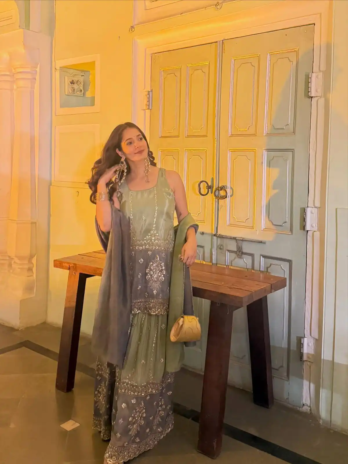 BB 47 Pista Chinon Salwar Suit with Embroidery Work. Wedding, Party, Festive, Events, Exclusive Offer ₹2599. Delivery 4-6 Working Days. Shop now. | Jump Suits, Straight Suits, Casual Suits, Creative suits, Designer Suits, Palazzo Suits, Party Wear Suits, Patiala Suits, Salwar suit