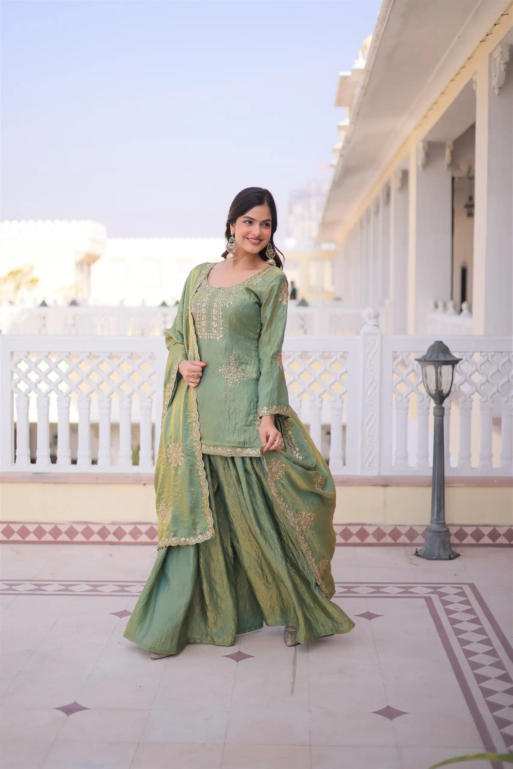 KA 1229 Pista Fendi Crush Salwar Suit Perfect for Wedding, Party, Onam, Temple Visit, Traditional Day – . Best Price ₹2399. Delivery 4-6 Working Days. | Jump Suits, Straight Suits, Casual Suits, Creative suits, Designer Suits, Palazzo Suits, Party Wear Suits, Patiala Suits, Salwar suit
