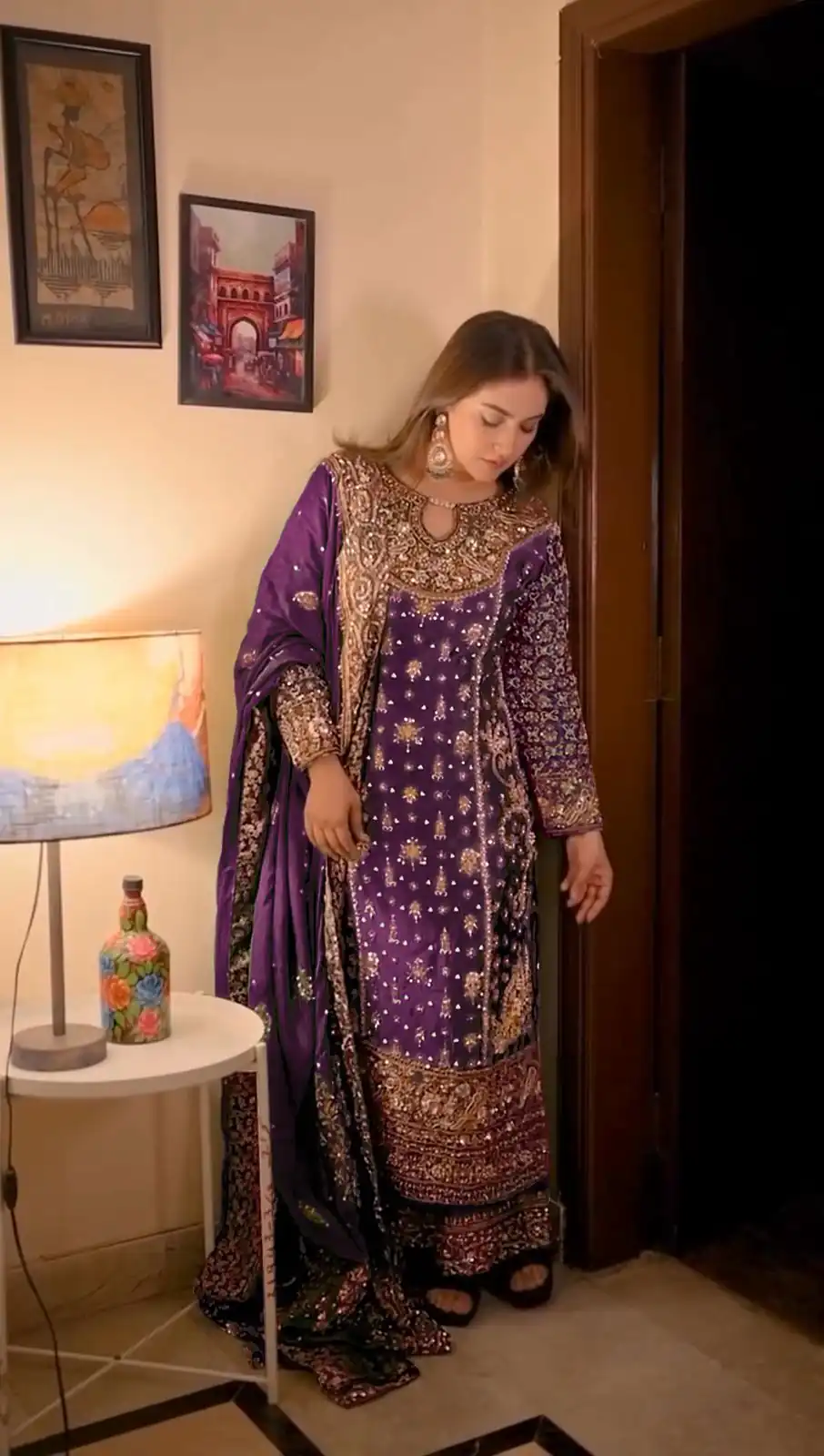 NSR 879 Purple Faux Georgette Salwar Suit with Embroidery Work. Available at ₹2399 only. Delivery 4-6 Working Days. Shop now. | Jump Suits, Straight Suits, Tops & Bottoms, Track Suits, Trendy Wear, Casual Suits, Creative suits, Designer Suits, Palazzo Suits, Party Wear Suits, Patiala Suits, Salwar suit