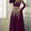 FC A 8204 Purple in Color Georgette Embroidery Work Salwar Suit . Introductory Price ₹2049. Delivery 4-6 Working Days. Shop now. | Jump Suits, Straight Suits, Casual Suits, Creative suits, Designer Suits, Palazzo Suits, Party Wear Suits, Patiala Suits, Salwar suit