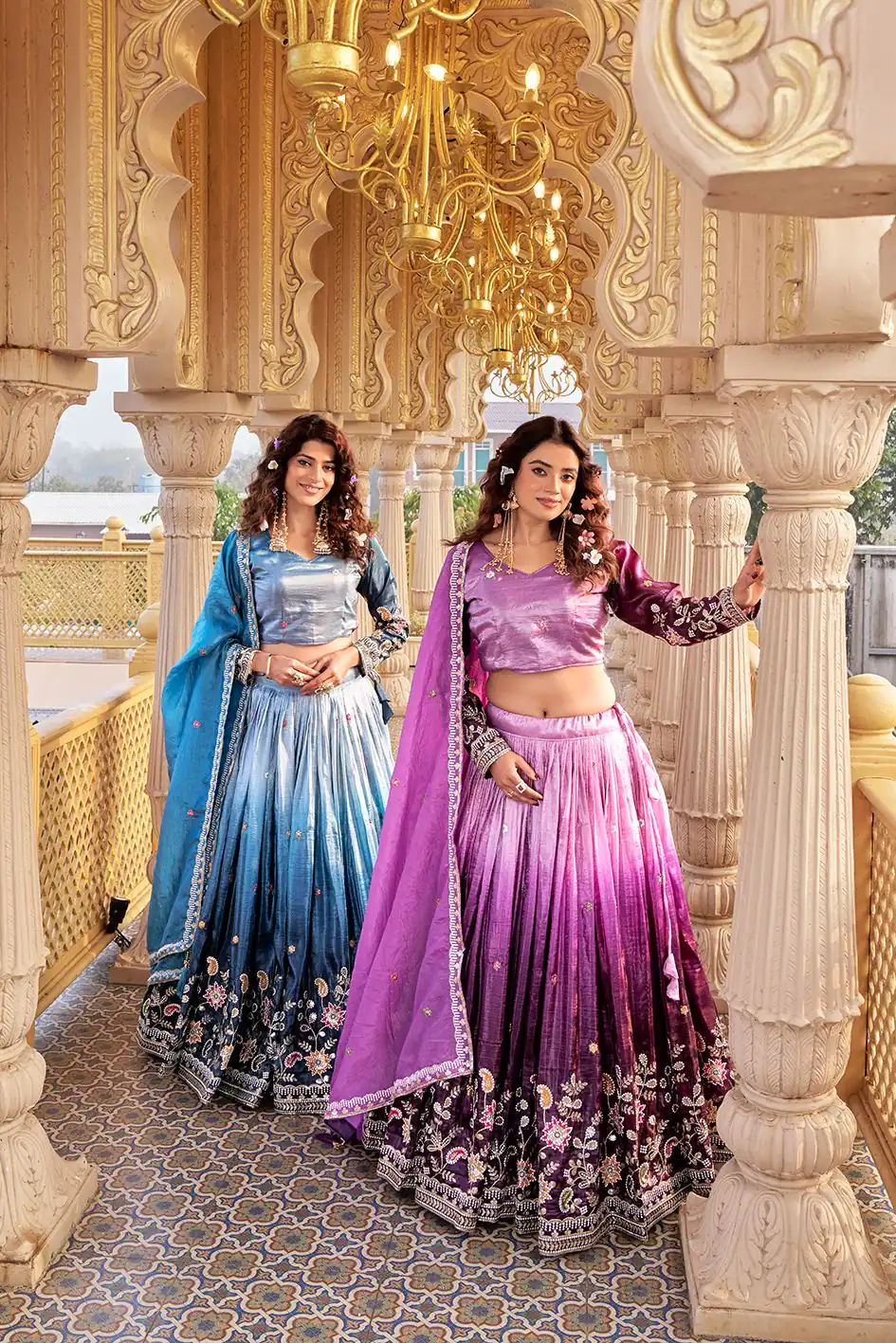 Ram 159 Purple Gold Crush Lehenga Choli Perfect for Wedding, Party, Ethnic Day, Karwa Chauth, Sangeet – . Special Price ₹2649. Delivery 4-6 Working Days. | Bollywood Lehenga, Creative Lehenga, Designer Lehenga, Embroidered Lehenga, Lehenga, Party Wear Lehenga