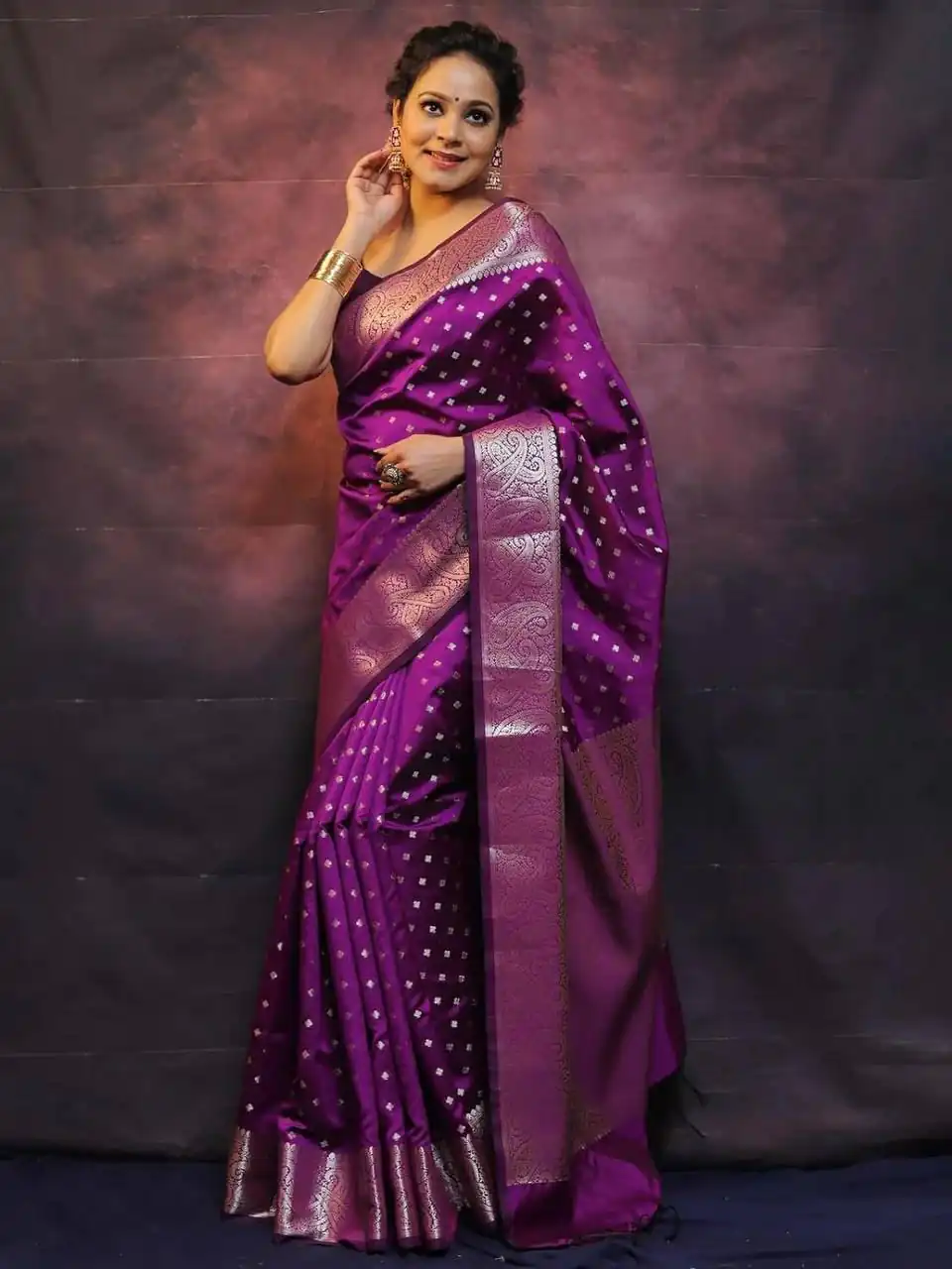 KPR 218 Purple in Soft Lichi Silk Lace Border & Lace Work Saree . Exclusive Offer ₹1349. Delivery 4-6 Working Days. Shop now. | Bollywood Sarees, Creative Sarees, Designer Sarees, Embroidered Sarees, Ethnic Saree, Modern Digital sarees, Party Wear Sarees, Sarees