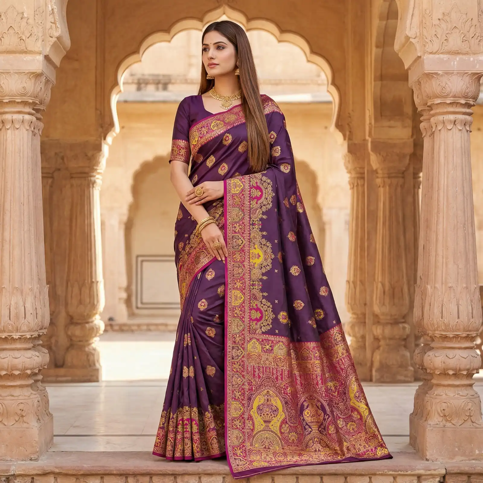 MB 56 Purple Paithani Silk Saree with Lace Border & Lace Work. Affordable Price ₹2399. Delivery 4-6 Working Days. Shop now. | Bollywood Sarees, Creative Sarees, Designer Sarees, Embroidered Sarees, Ethnic Saree, Modern Digital sarees, Party Wear Sarees, Sarees