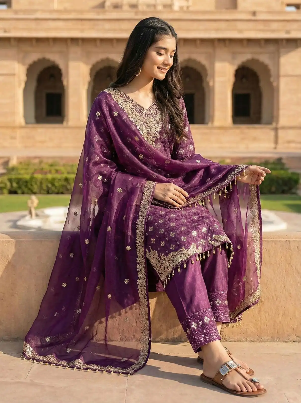 ZSR 3158 Purple in Organza Silk Lace Work & Embroidery Work Salwar Suit . Get it for ₹2399. Delivery 4-6 Working Days. Shop now. | Jump Suits, Straight Suits, Casual Suits, Creative suits, Designer Suits, Palazzo Suits, Party Wear Suits, Patiala Suits, Salwar suit