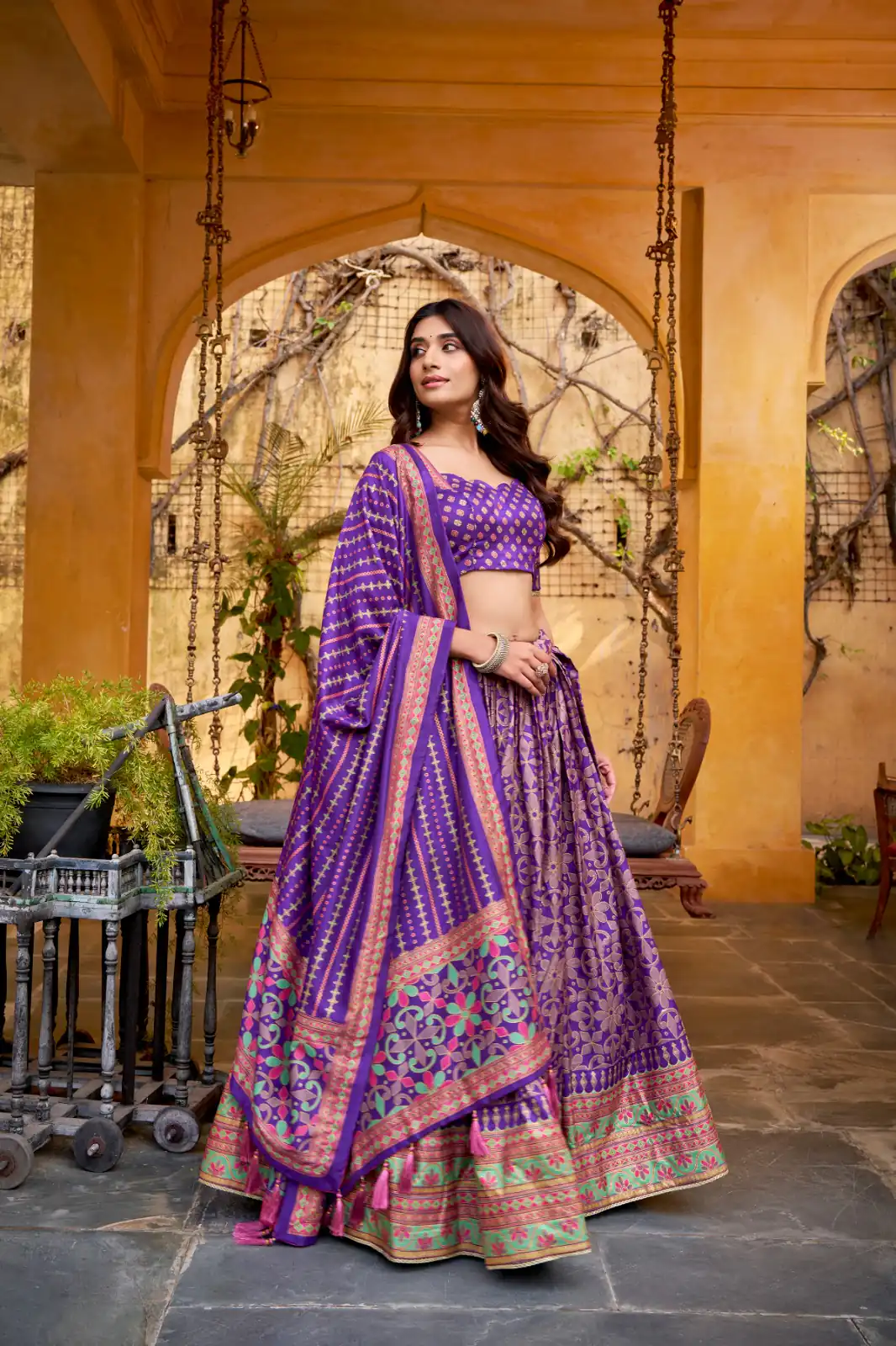 LNB 1201 Purple Tasar Silk Lehenga Choli Perfect for Wedding, Party, Traditional Day, Sangeet, Housewarming – . Introductory Price ₹2499. Delivery 4- | Bollywood Lehenga, Creative Lehenga, Designer Lehenga, Embroidered Lehenga, Lehenga, Party Wear Lehenga