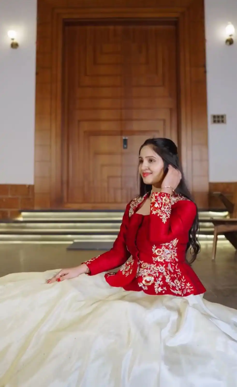 PC 558 Red Chinon Lehenga Choli with Embroidery Work.Wedding, Party, Festive, Events, Best Price ₹2149. Delivery 4-6 Working Days. Shop now. | Bollywood Lehenga, Creative Lehenga, Designer Lehenga, Embroidered Lehenga, Lehenga, Party Wear Lehenga