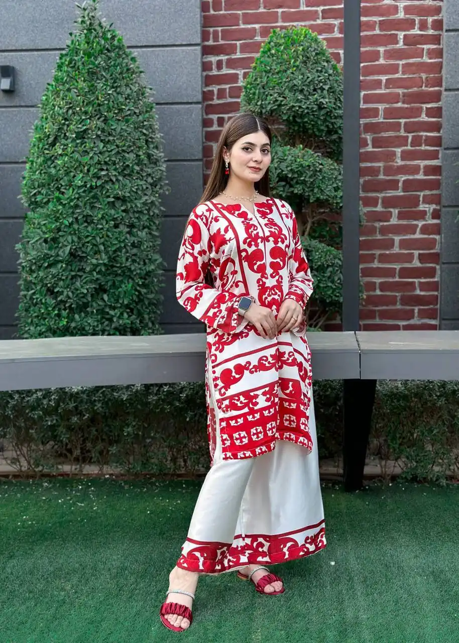 DC 104 Red Natural Crape Salwar Suit Perfect for Wedding, Party, Sangeet, Pongal, Family Gatherings – . Exclusive Offer ₹1499. Delivery 4-6 Working | Jump Suits, Straight Suits, Casual Suits, Creative suits, Designer Suits, Palazzo Suits, Party Wear Suits, Patiala Suits, Salwar suit