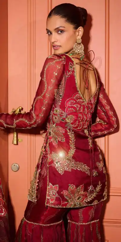 LG 2066 Red Soft Organza Salwar Suit with Embroidery Work & Mirror Work. Best Price ₹2499. Delivery 4-6 Working Days. Shop now. | Jump Suits, Straight Suits, Casual Suits, Creative suits, Designer Suits, Palazzo Suits, Party Wear Suits, Patiala Suits, Salwar suit