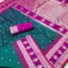 MB 188 Teal in Banarasi Silk Zari Work & Lace Work Saree .Wedding, Party, Festive, Events, Now at just ₹2049. Delivery 4-6 Working Days. Shop now. | Bollywood Sarees, Creative Sarees, Designer Sarees, Embroidered Sarees, Ethnic Saree, Modern Digital sarees, Party Wear Sarees, Sarees