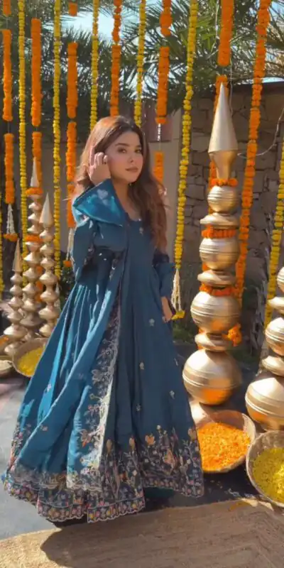 KD 1556 Teal Natural Crap Silk Salwar Suit Perfect for Wedding, Party, Karwa Chauth, Raksha Bandhan, Engagement – . Grab it for ₹2549. Delive | Jump Suits, Straight Suits, Casual Suits, Creative suits, Designer Suits, Palazzo Suits, Party Wear Suits, Patiala Suits, Salwar suit