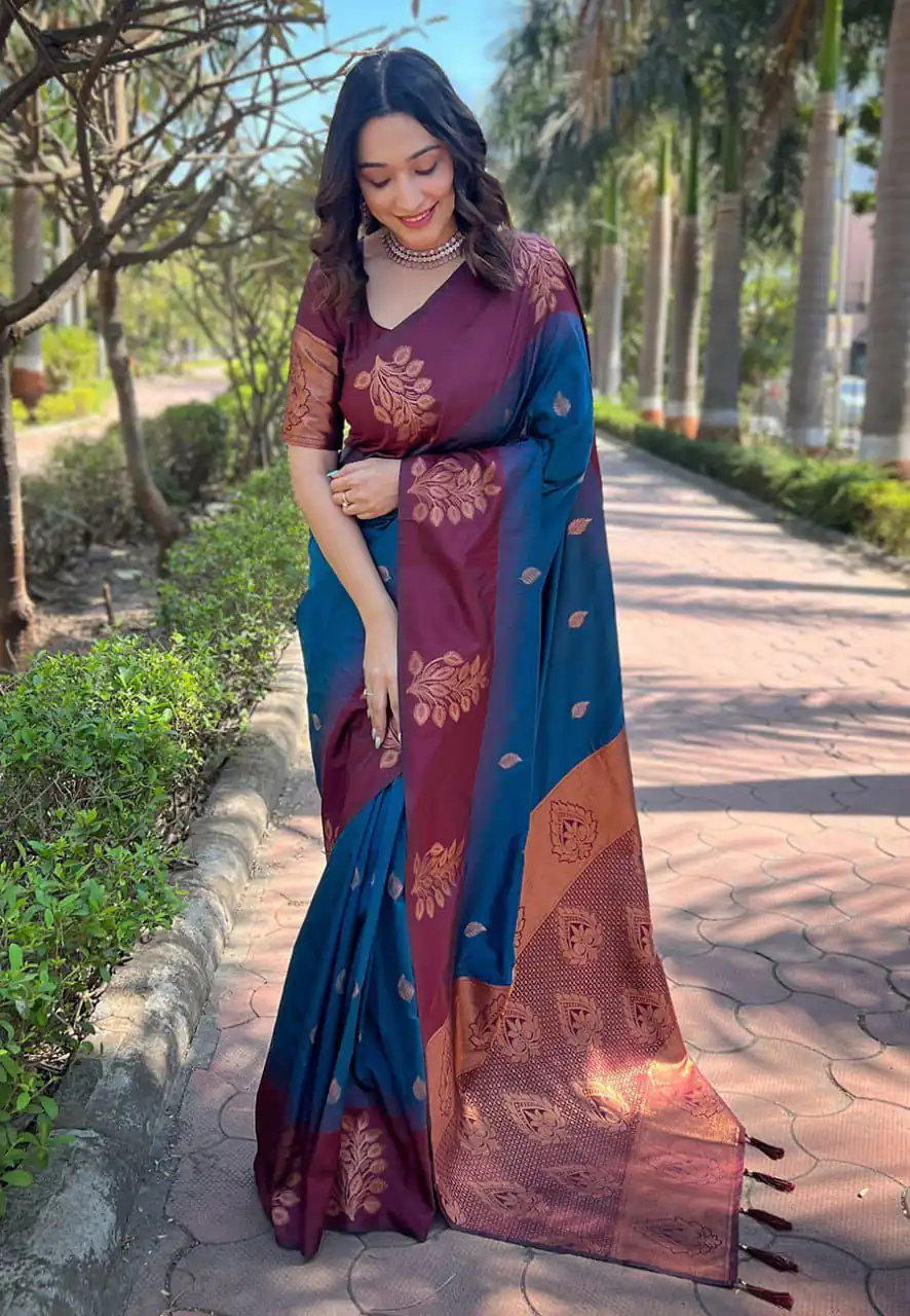 KPR 221 Teal Soft Lichi Silk Saree Perfect for Wedding, Party, Raksha Bandhan, Sangeet, Eid – . Get it for ₹1449. Delivery 4-6 Working Days. | Bollywood Sarees, Creative Sarees, Designer Sarees, Embroidered Sarees, Ethnic Saree, Modern Digital sarees, Party Wear Sarees, Sarees