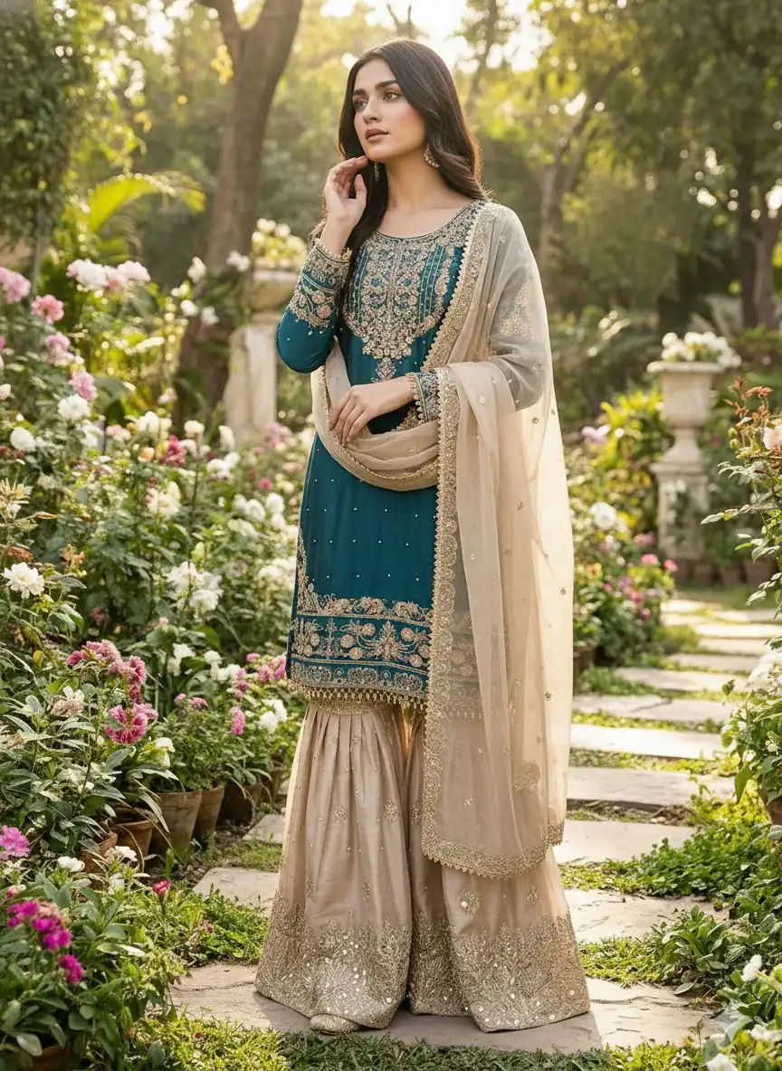 SR 1694 Teal Organza Silk Salwar Suit with Embroidery Work & Lace Work. Exclusive Offer ₹1999. Delivery 4-6 Working Days. Shop now. | Jump Suits, Straight Suits, Casual Suits, Creative suits, Designer Suits, Palazzo Suits, Party Wear Suits, Patiala Suits, Salwar suit