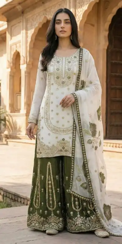 NSR 884 White Organza Silk Salwar Suit with Digital Print & Embroidery Work. Introductory Price ₹2149. Delivery 4-6 Working Days. Shop now. | Jump Suits, Straight Suits, Casual Suits, Creative suits, Designer Suits, Palazzo Suits, Party Wear Suits, Patiala Suits, Salwar suit
