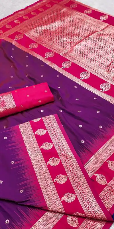 MB 188 Wine in Banarasi Silk Zari Work & Lace Work Saree .Wedding, Party, Festive, Events, Now at just ₹2049. Delivery 4-6 Working Days. Shop now. | Bollywood Sarees, Creative Sarees, Designer Sarees, Embroidered Sarees, Ethnic Saree, Modern Digital sarees, Party Wear Sarees, Sarees