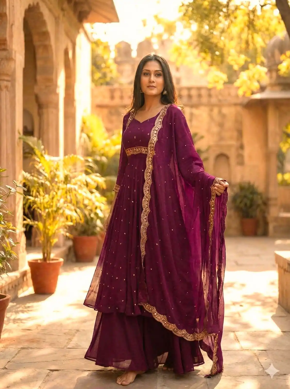 MF 1010 Wine Vichitra Silk Salwar Suit with Zari Work & Embroidery Work. Now at just ₹1769. Delivery 4-6 Working Days. Shop now. | Jump Suits, Straight Suits, Tops & Bottoms, Track Suits, Trendy Wear, Casual Suits, Creative suits, Designer Suits, Palazzo Suits, Party Wear Suits, Patiala Suits, Salwar suit