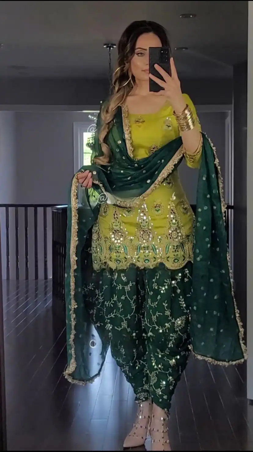 MF 288 Yellow Faux Georgette Salwar Suit with Embroidery Work. Available at ₹2099 only. Delivery 4-6 Working Days. Shop now. | Jump Suits, Straight Suits, Casual Suits, Creative suits, Designer Suits, Palazzo Suits, Party Wear Suits, Patiala Suits, Salwar suit