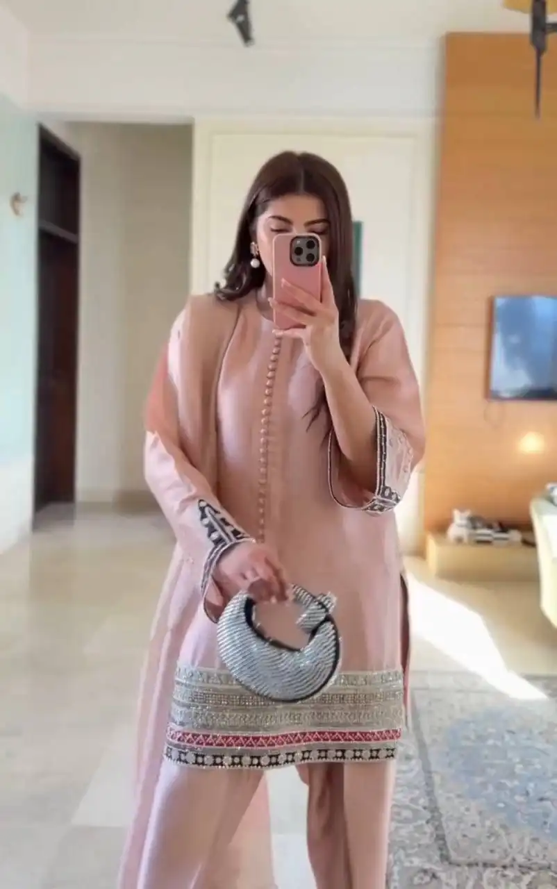 KF 1682 Light Pink Natural Crap Salwar Suit with Embroidery Work. Exclusive Offer ₹1849. Delivery 4-6 Working Days. Shop now. | Jump Suits, Straight Suits, Casual Suits, Creative suits, Designer Suits, Palazzo Suits, Party Wear Suits, Patiala Suits, Salwar suit