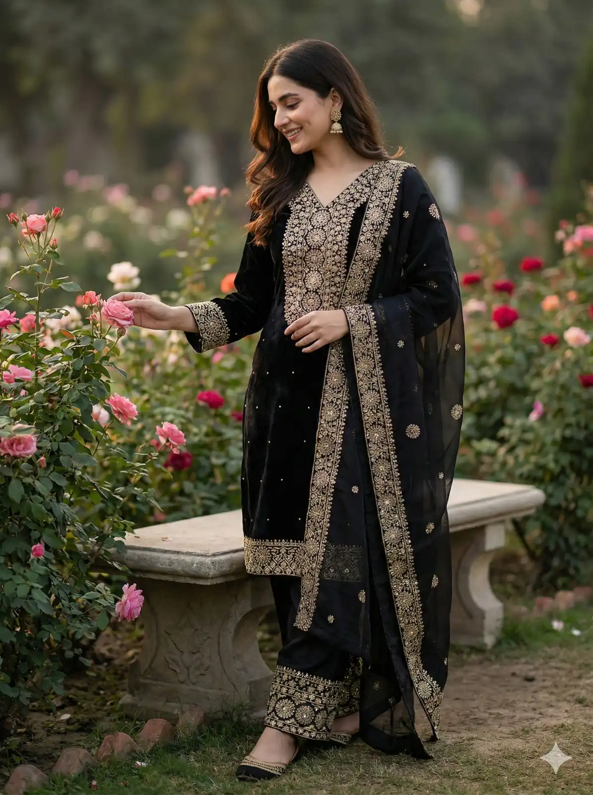 JF 040 Black Fendy Silk Salwar Suitwith Embroidery Work & Lace Work. Now at just ₹2049. Delivery 4-6 Working Days. Shop now. | Jump Suits, Straight Suits, Casual Suits, Creative suits, Designer Suits, Palazzo Suits, Party Wear Suits, Patiala Suits, Salwar suit