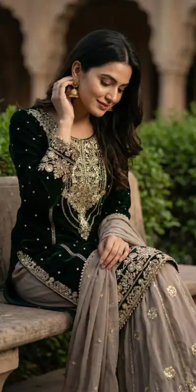 SR 1706 Black Faux Georgette Gown Perfect for Wedding, Party, Makar Sankranti, Karwa Chauth, Ethnic Day – . Now at just ₹1949. Delivery 4-6 Working D | Jump Suits, Straight Suits, Casual Suits, Creative suits, Designer Suits, Palazzo Suits, Party Wear Suits, Patiala Suits, Salwar suit