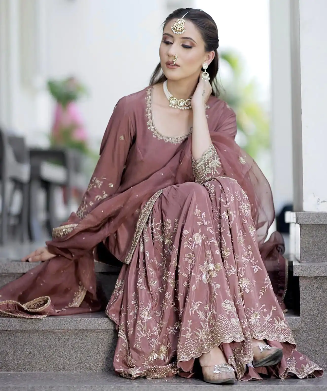 WW 1168 Onion Color Chinon Silk Salwar Suit with Embroidery Work. Online Get it for ₹2099. Delivery 4-6 Working Days. Shop now. | Jump Suits, Straight Suits, Casual Suits, Creative suits, Designer Suits, Palazzo Suits, Party Wear Suits, Patiala Suits, Salwar suit