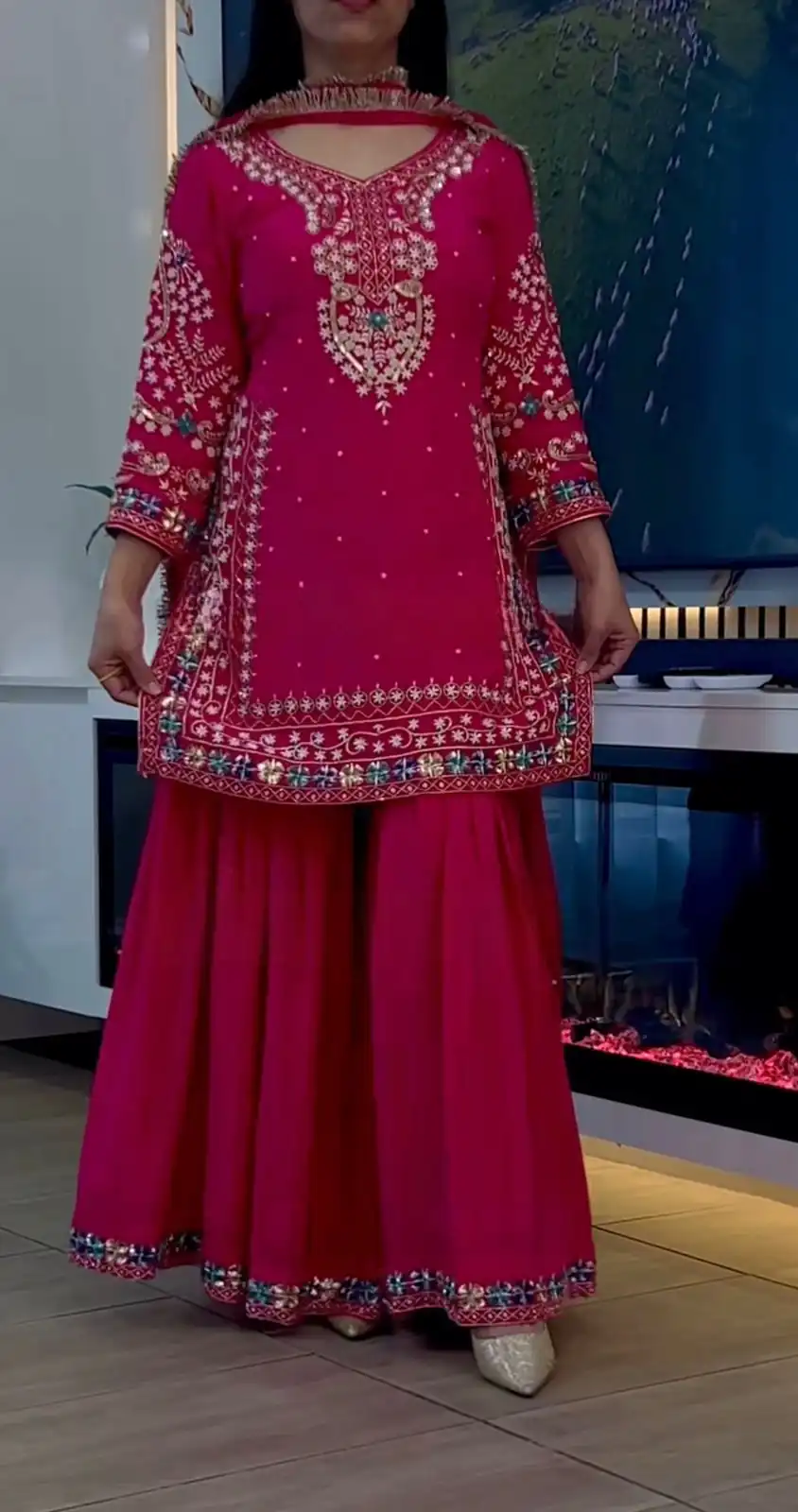 MF 457 Pink Color Chinon Silk Salwar Suit with Embroidery Work. Online Get it for ₹2149. Delivery 4-6 Working Days. Shop now. | Jump Suits, Straight Suits, Casual Suits, Creative suits, Designer Suits, Palazzo Suits, Party Wear Suits, Patiala Suits, Salwar suit