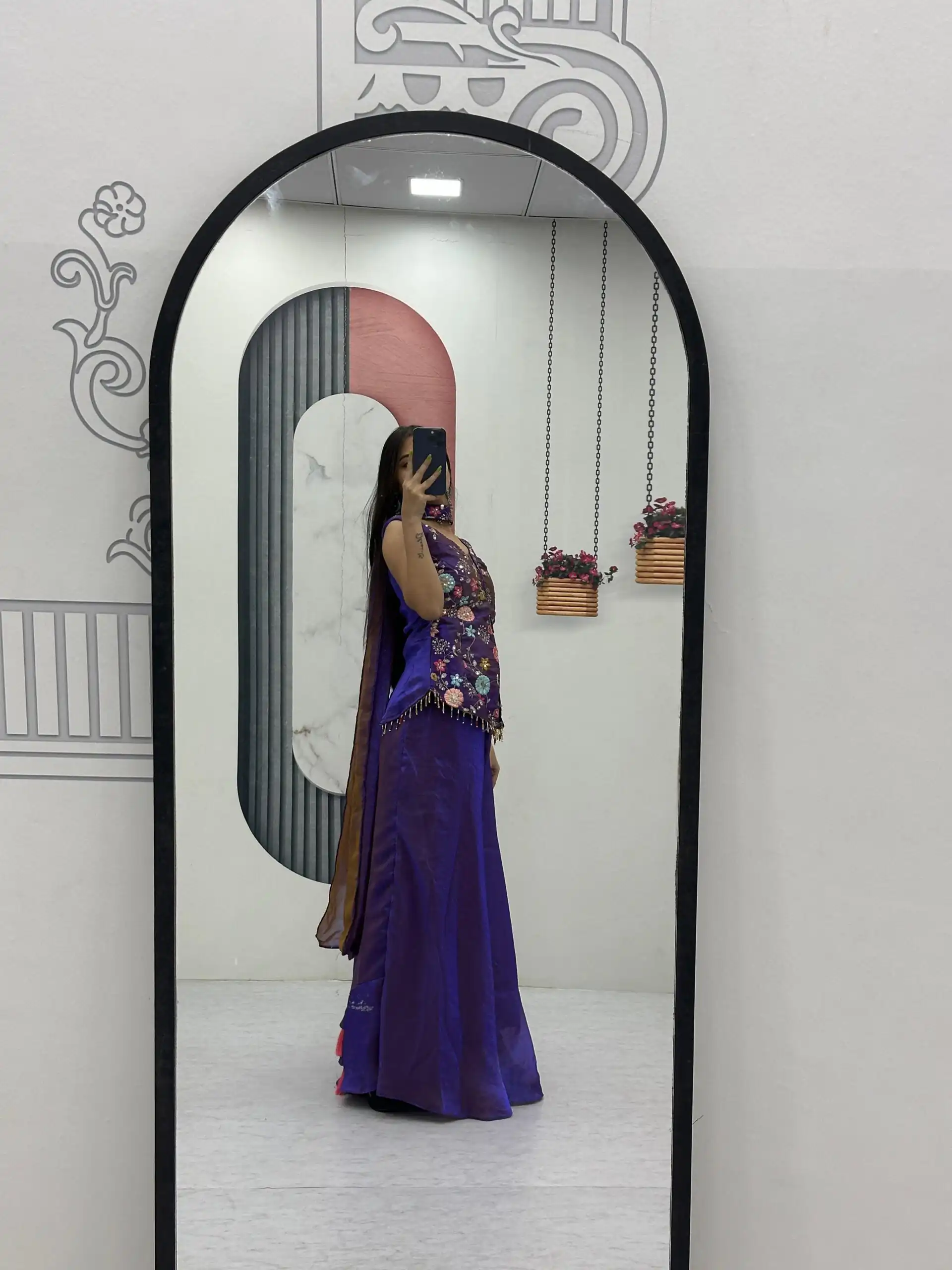PC 551 Purple Tissue Simmer Salwar Suit with Embroidery Work. Affordable Price ₹2549. Delivery 4-6 Working Days. Shop now. | Jump Suits, Straight Suits, Casual Suits, Creative suits, Designer Suits, Palazzo Suits, Party Wear Suits, Patiala Suits, Salwar suit