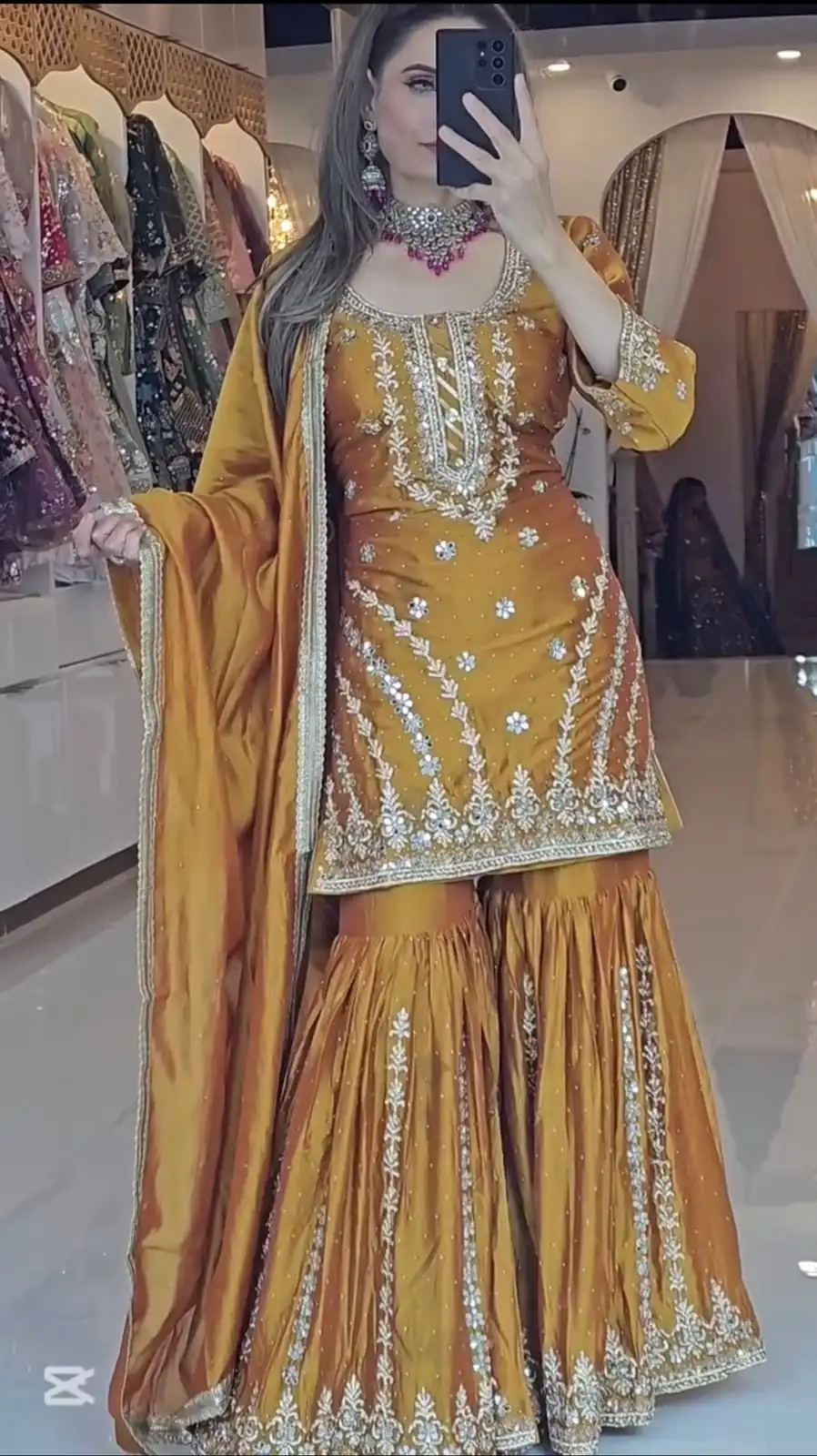 ND 5036 Yellow Color Chinon Silk Salwar Suit with Embroidery Work. Online Get it for ₹2149. Delivery 4-6 Working Days. Shop now. | Jump Suits, Straight Suits, Casual Suits, Creative suits, Designer Suits, Palazzo Suits, Party Wear Suits, Patiala Suits, Salwar suit