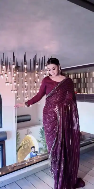 FB L342 Wine Color Kasturi Silk Georgette Saree with Zari Work. Online Best Price ₹2649. Delivery 4-6 Working Days. Shop now. | Bollywood Sarees, Creative Sarees, Designer Sarees, Embroidered Sarees, Ethnic Saree, Modern Digital sarees, Party Wear Sarees, Sarees