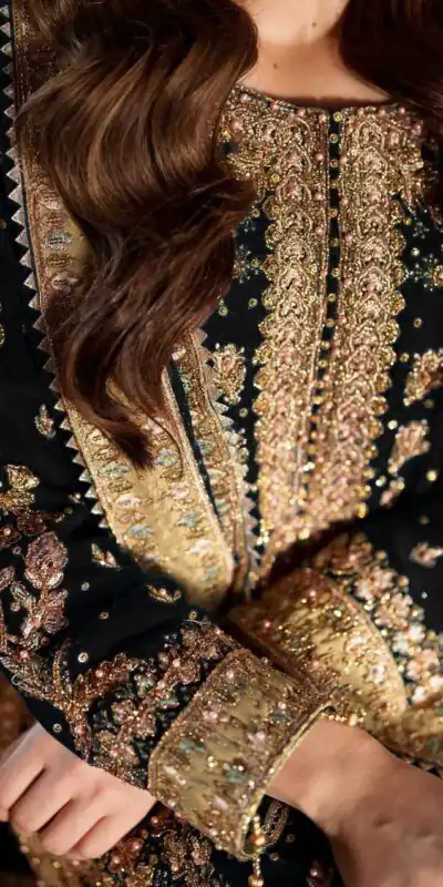 ZF 415 Black Color Georgette Sequence Work Salwar Suit Casual, Wedding, Festive, Events . Expected Delivery 4-6 Working Days @2149/- only | Jump Suits, Straight Suits, Casual Suits, Creative suits, Designer Suits, Palazzo Suits, Party Wear Suits, Patiala Suits, Salwar suit