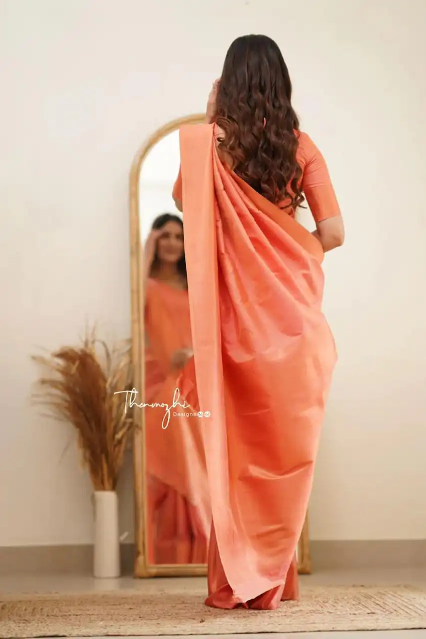 KP 6015 Peach Soft Lichi Silk Saree with Lace Border & Lace Work. Special Price ₹1349. Delivery 4-6 Working Days. Shop now. | Bollywood Sarees, Creative Sarees, Designer Sarees, Embroidered Sarees, Ethnic Saree, Modern Digital sarees, Party Wear Sarees, Sarees