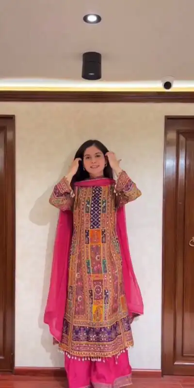 ST 113 Pink Georgette Salwar Suit Perfect for Wedding, Party, Lohri, Pooja, Cultural Events – . Get it for ₹1899. Delivery 4-6 Working Days. Shop n | Jump Suits, Straight Suits, Casual Suits, Creative suits, Designer Suits, Palazzo Suits, Party Wear Suits, Patiala Suits, Salwar suit