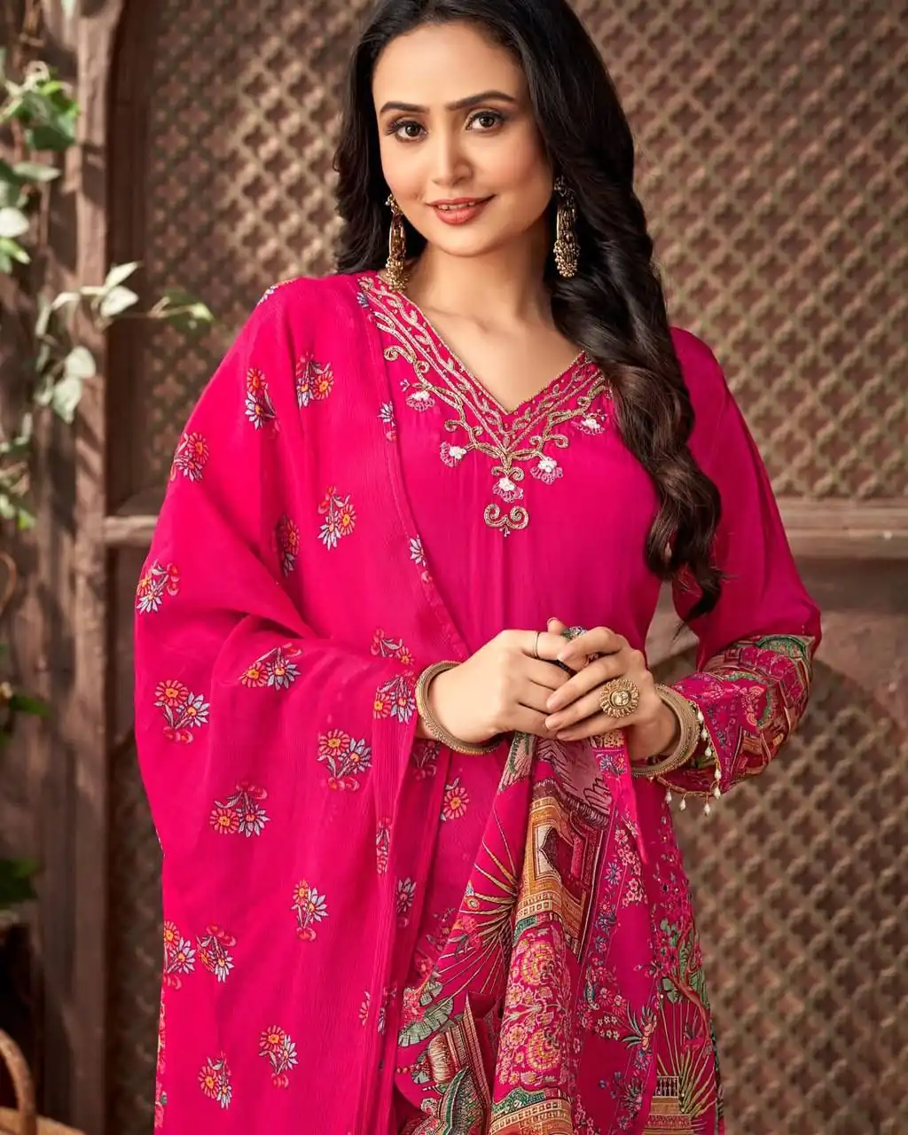 ST 217 Pink Georgette Salwar Suit Perfect for Wedding, Party, Lohri, Pooja, Cultural Events – . Get it for ₹1999. Delivery 4-6 Working Days. Shop n | Jump Suits, Straight Suits, Casual Suits, Creative suits, Designer Suits, Palazzo Suits, Party Wear Suits, Patiala Suits, Salwar suit