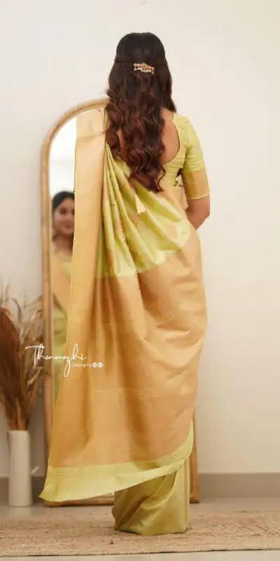 KP 6015 Pista Soft Lichi Silk Saree with Lace Border & Lace Work. Special Price ₹1349. Delivery 4-6 Working Days. Shop now. | Bollywood Sarees, Creative Sarees, Designer Sarees, Embroidered Sarees, Ethnic Saree, Modern Digital sarees, Party Wear Sarees, Sarees